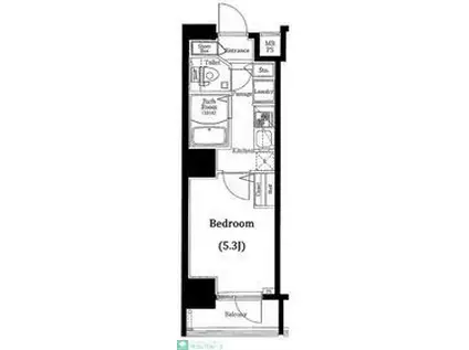 AXAS板橋本町STA(1K/11階)の間取り写真