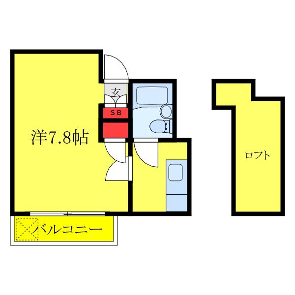 コエル第3ビル(1K/3階)の間取り写真