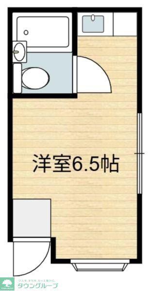 ケイハイツ(ワンルーム/1階)の間取り写真