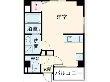 グランメゾン押上(1K/5階)の間取り写真