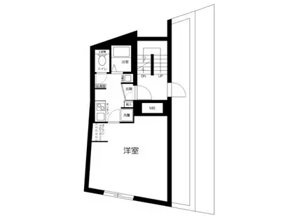 KI-FLAT永福町(1K/4階)の間取り写真