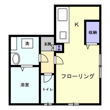 シルバーピア浅草(ワンルーム/7階)の間取り写真