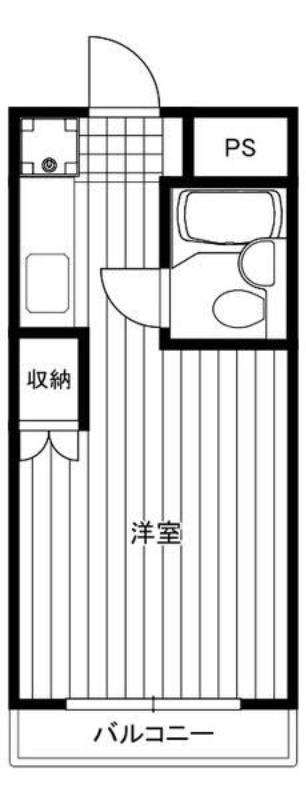 ハイム・マロンローズ(ワンルーム/1階)の間取り写真