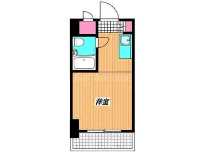 グローリア初穂武蔵境(ワンルーム/7階)の間取り写真