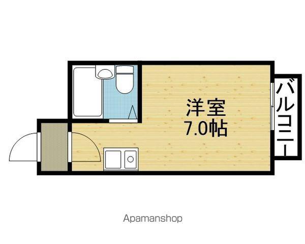 大宝新深江CTスクエア(ワンルーム/5階)の間取り写真