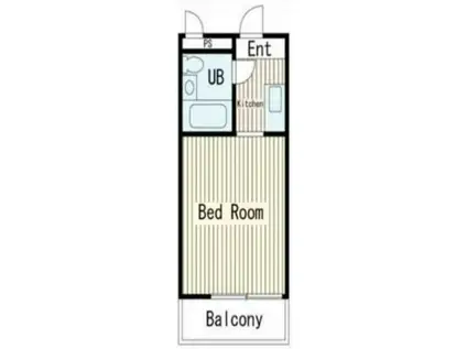 メゾン・ド・ベニール(ワンルーム/3階)の間取り写真