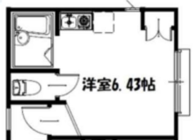 MEMORIEひばりヶ丘(ワンルーム/2階)の間取り写真
