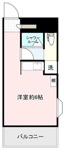 マキシムIK5(ワンルーム/3階)の間取り写真
