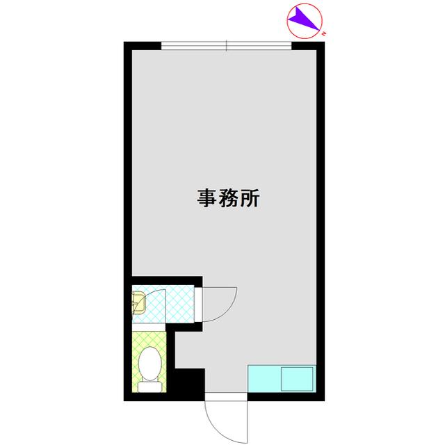 ファストマンション(ワンルーム/1階)の間取り写真