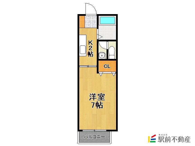 Y´S LIFE(1K/1階)の間取り写真
