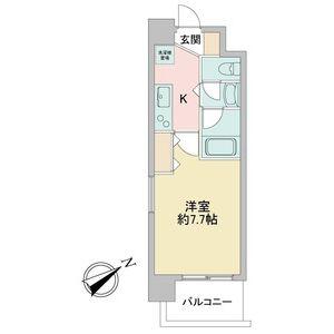 アルフィーレ新栄(1K/3階)の間取り写真