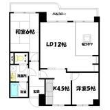 ブエナビスタ姫路青山イースト(2LDK/3階)の間取り写真