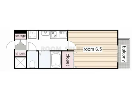プレサンス新栄デコール(1K/11階)の間取り写真