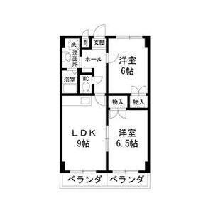 サンアペックス新守山(2LDK/5階)の間取り写真