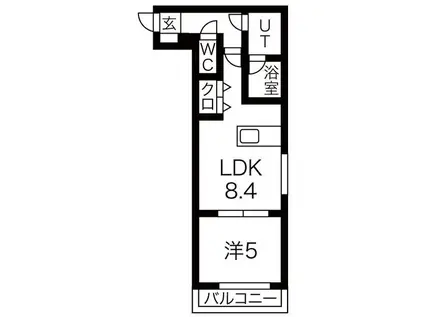 FAMILY STAGE庄内通I(1LDK/1階)の間取り写真