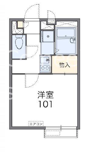 ドルチェ(1K/3階)の間取り写真