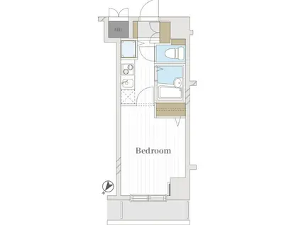 トーシンフェニックス初台弐番館(1K/12階)の間取り写真