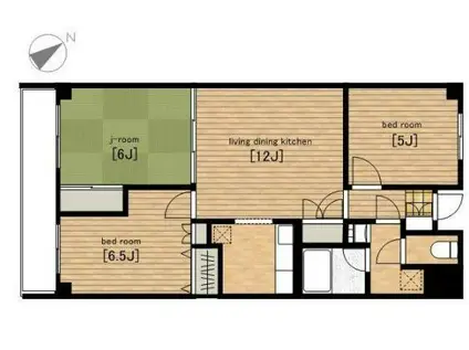 ヴェルデ久我山(3LDK/1階)の間取り写真