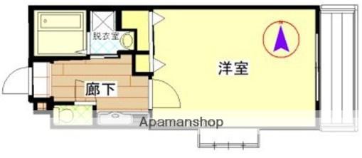 ソレイユT&Y(1K/3階)の間取り写真