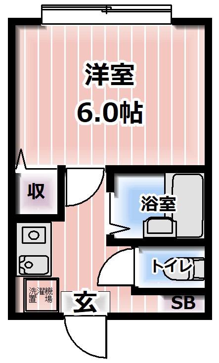 PETIT SUITE MONTANA(1K/3階)の間取り写真