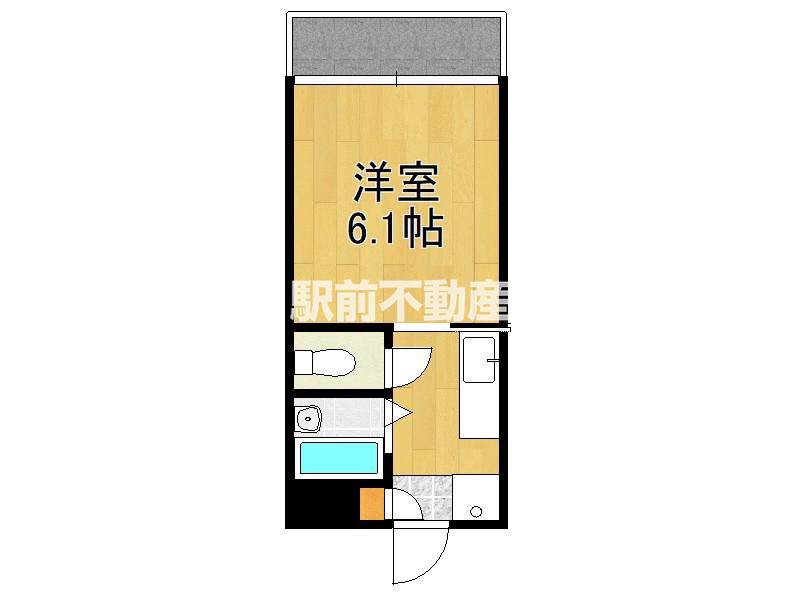 ファーストコーポ A棟(1K/1階)の間取り写真