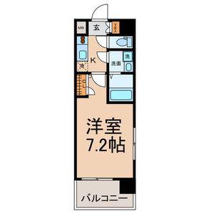 UURコート名古屋名駅(1K/9階)の間取り写真