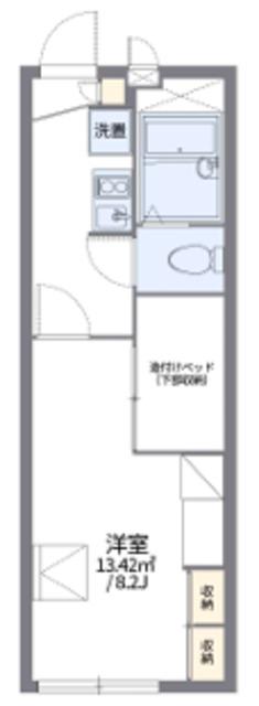 レオパレスMACHIDA(1K/2階)の間取り写真