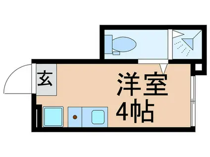 サークルハウス舎人弐番館(ワンルーム/1階)の間取り写真