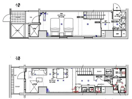 ハイリーフ芝大門(1LDK/B1階)の間取り写真