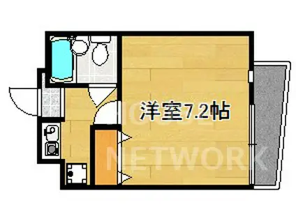 アーバンボート210(1K/2階)の間取り写真