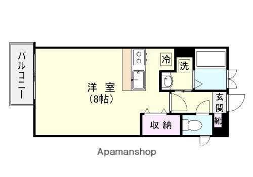 リーベンパレス西千石(ワンルーム/3階)の間取り写真