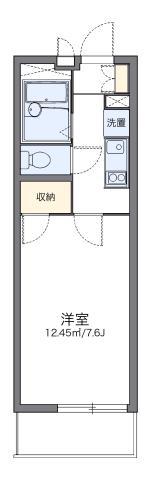レオパレスアネックス(1K/3階)の間取り写真