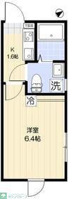 ヴェルデ保谷(1K/3階)の間取り写真