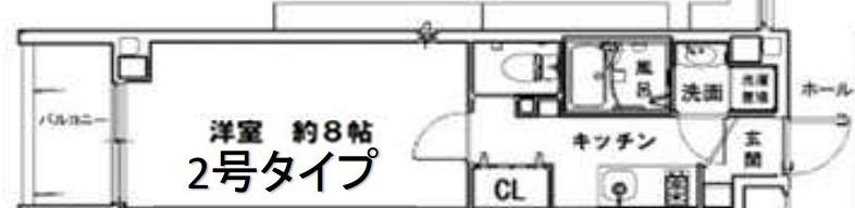 RITZ SQUARE蘭狭館(1K/3階)の間取り写真