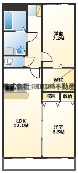 FELICE(2LDK/1階)の間取り写真