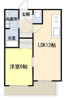 プレミエ(1LDK/7階)の間取り写真
