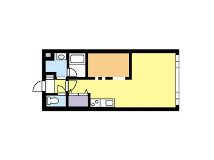 シャルムN18(1LDK/4階)の間取り写真