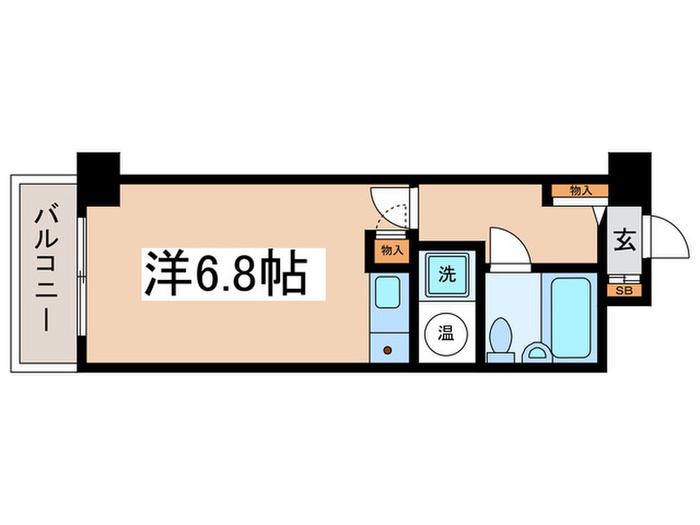ライオンズステーションプラザ大塚第2(ワンルーム/11階)の間取り写真