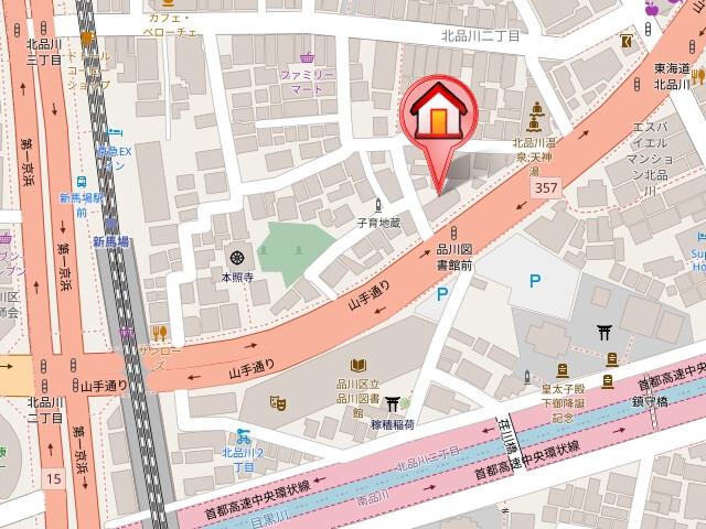 クレヴィアリグゼ北品川IIステーションコート(1K/6階)の間取り写真