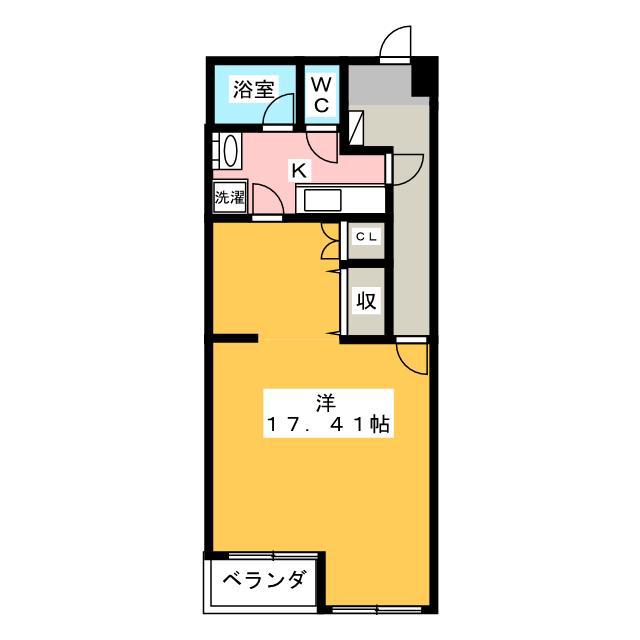 ARCO10(1K/4階)の間取り写真