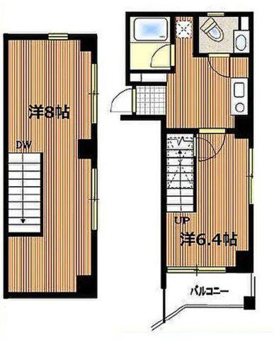 リクエスト秋葉原(1LDK/7階)の間取り写真