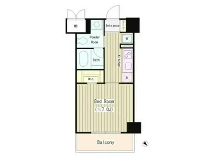 GRACE VILLA 御茶ノ水(1K/5階)の間取り写真