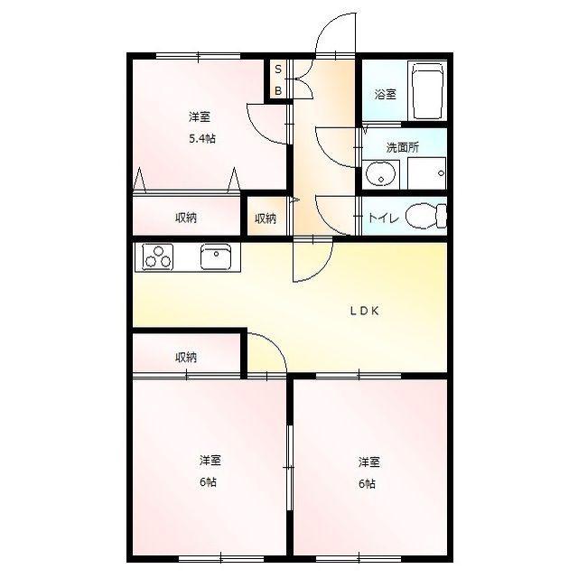 ラーククレストNOMURA(3LDK/3階)の間取り写真