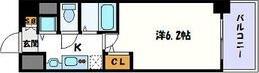 プレサンス名古屋STATIONビジュ(1K/5階)の間取り写真