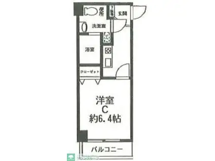 SーFORT横須賀海岸通(1K/3階)の間取り写真