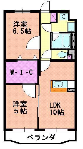 エル・ドラードII(2LDK/1階)の間取り写真