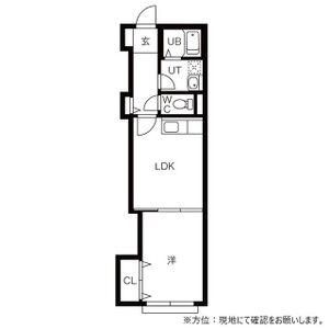 グランメゾン22(1LDK/2階)の間取り写真