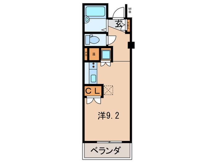 イトーミグランデ(ワンルーム/3階)の間取り写真
