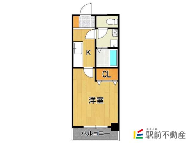 サヴォイエイペックス(1K/8階)の間取り写真