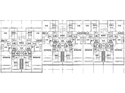 テレパレス仙北(3LDK/3階)の間取り写真
